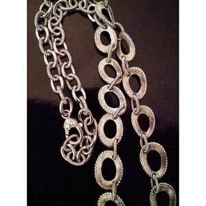 Gorgeous Judith Ripka Textured Necklace